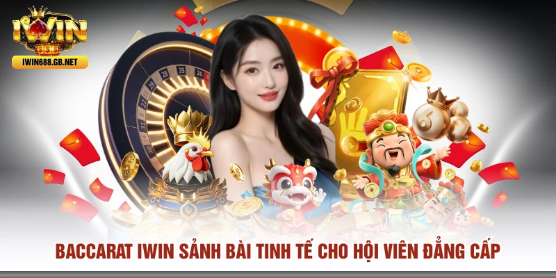 Baccarat IWIN Sảnh Bài Tinh Tế Cho Hội Viên Đẳng Cấp